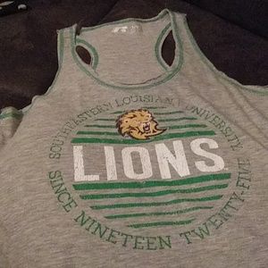 Russell, south eastern la, university tank top